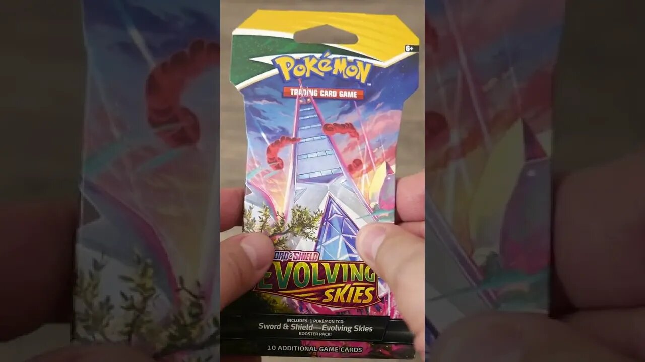 #SHORTS Unboxing a Random Pack of Pokemon Cards 042