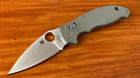 Spyderco Manix 2 First Impressions