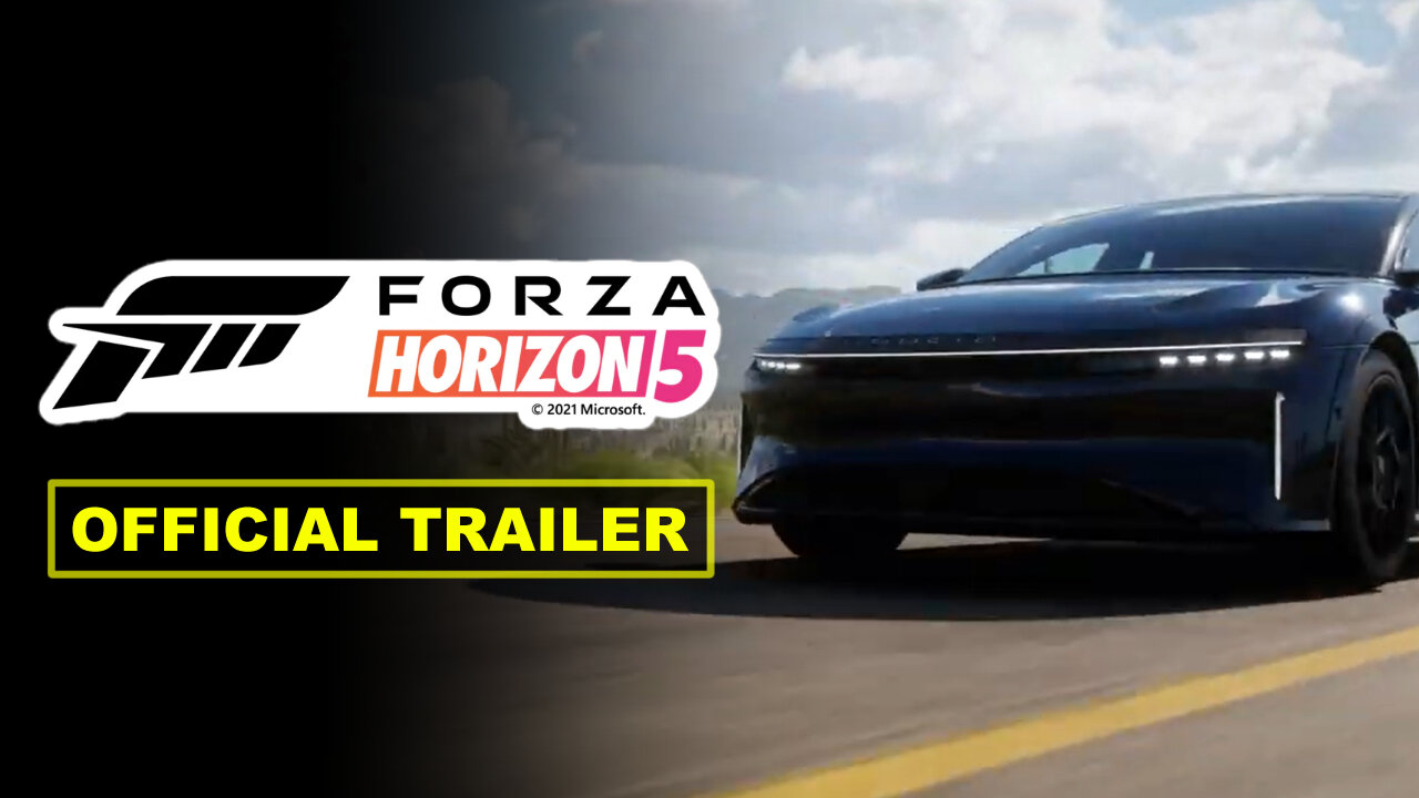 Forza Horizon 5 - Official 2024 Lucid Air Sapphire Reveal Trailer