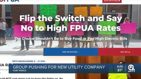 Residents petition for new utility company after Fort Pierce Utilities Authority rate hike