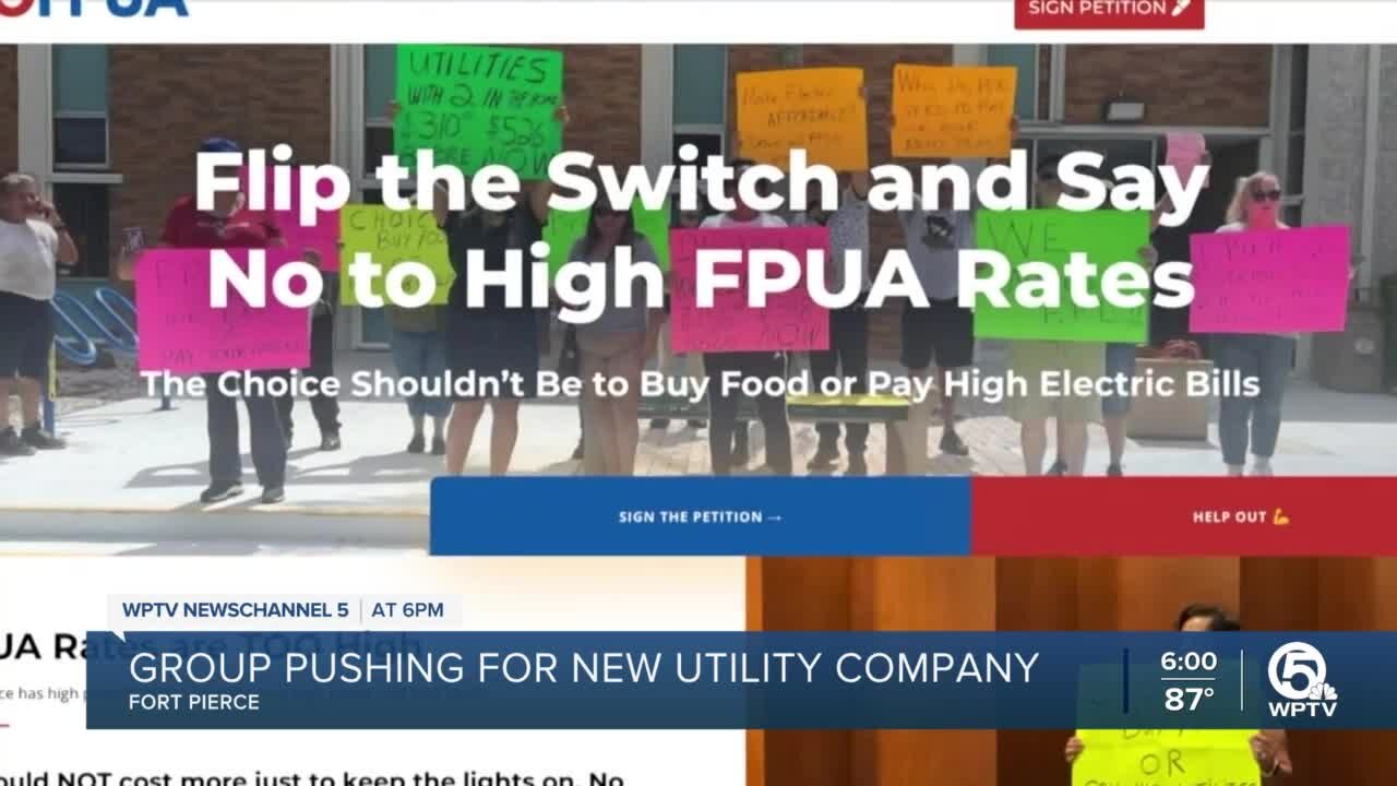 Residents petition for new utility company after Fort Pierce Utilities Authority rate hike