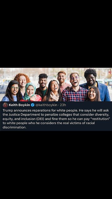 Trump to strip Federal Funding from schools that push Diversity, DEI, and CRT agendas! 💪🦅