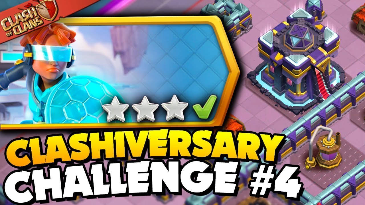 Chashiversary Challenge #4 easy to way 3 Star All challenges in my channel follow know