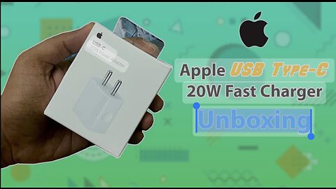 Unboxing Apple charger for my iPhone