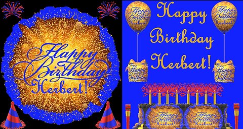 Happy Birthday 3D - Happy Birthday Herbert - Happy Birthday To You - Happy Birthday Song