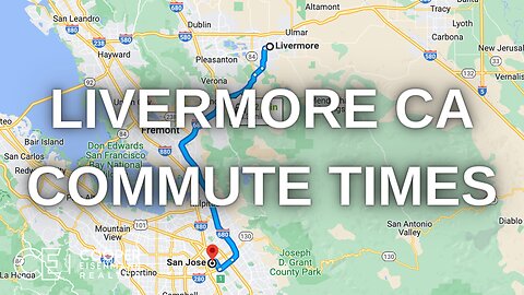 How long is the commute from LIVERMORE CA to the TECH JOBS??