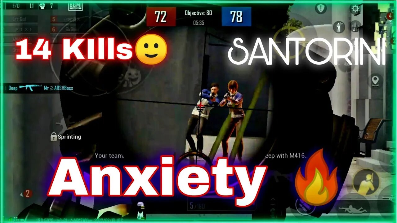 #2 TDM ANXIETY 🔥 8VS8 || GAMEPLAY🙂 || 68+ONE