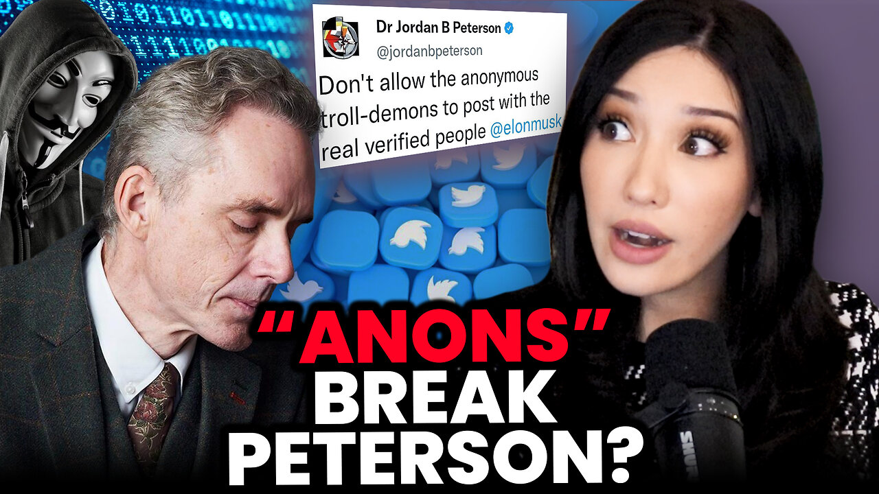 Jordan Peterson DENOUNCES Online Anonymity