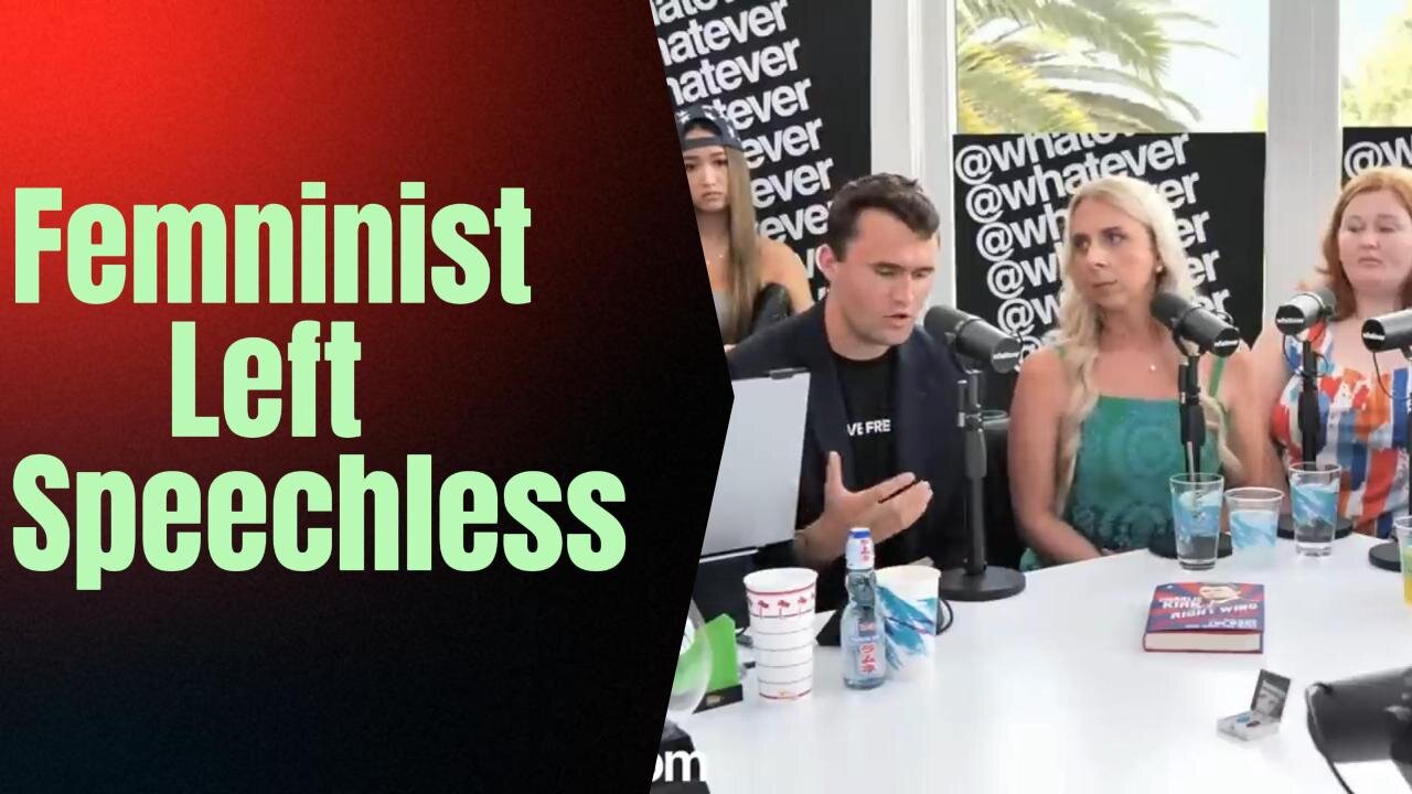 "Debate Shock: Charlie Kirk Silences Feminist on Equality Issues"