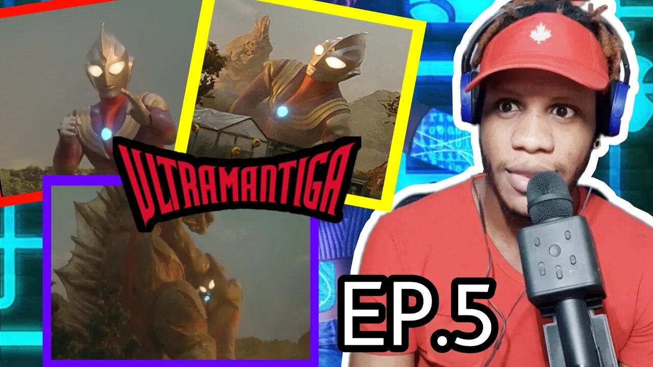Ultraman Tiga Episode 5 Blind Reaction