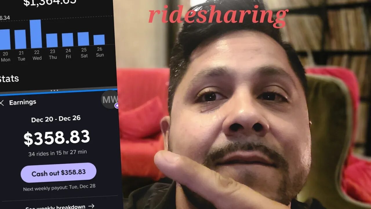 watch how I made $1723 ridesharing