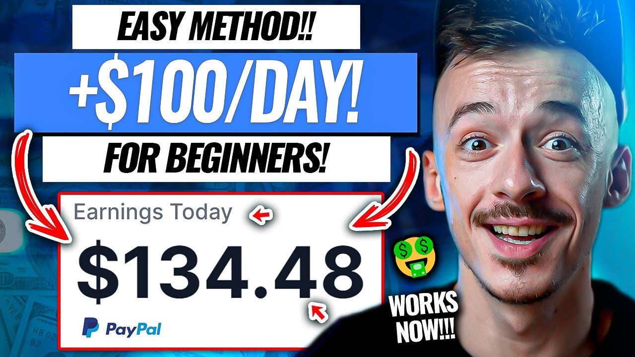 Beginners Earn +$134.48 PER DAY DOING THIS! (EASY Way To Make Money Online)