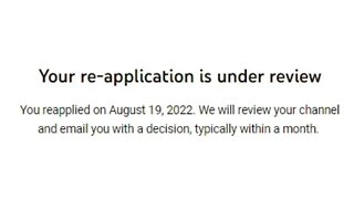 I Have Re-Applied For Monetization On YouTube