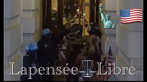 NEW J6 FOOTAGE SHOWS PROTESTORS ESCORTED BY COPS. 👮