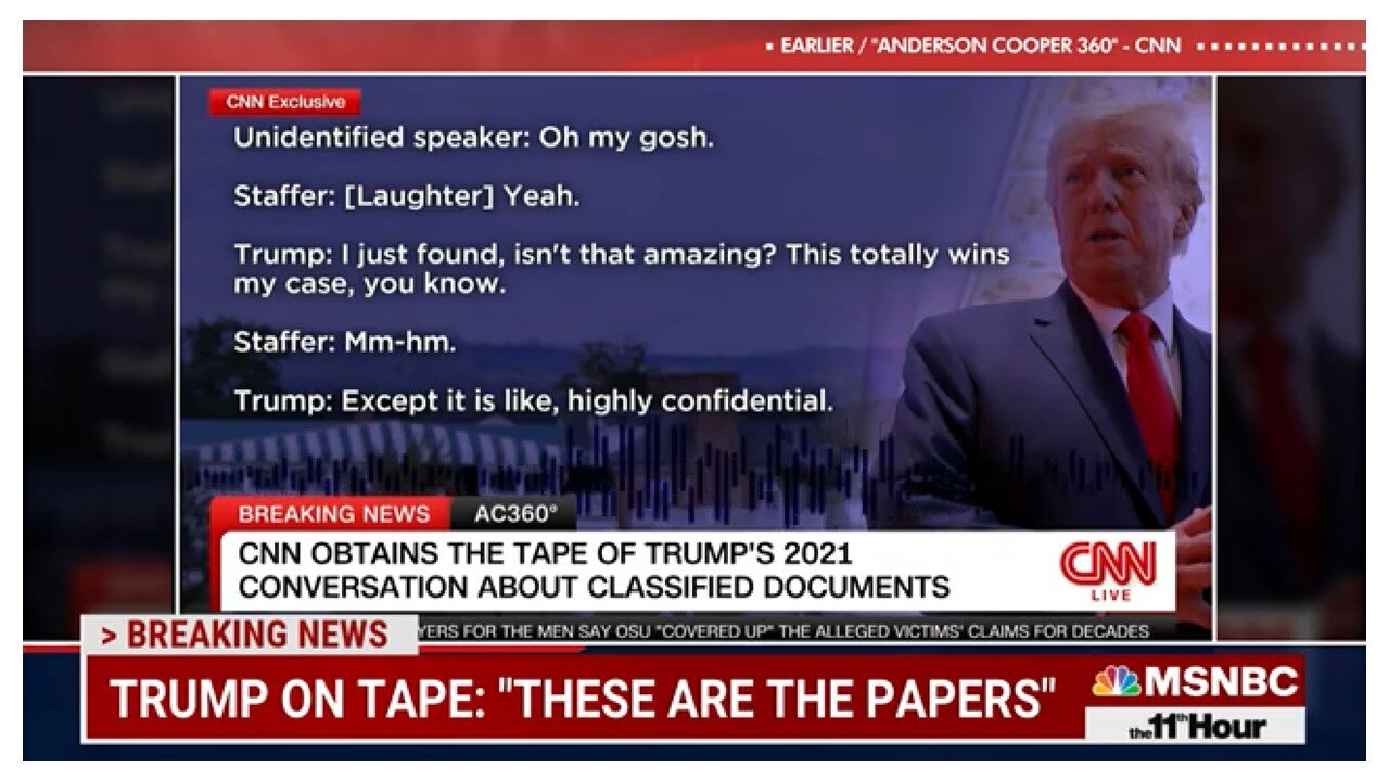 NEW Trump Audio Tapes__this is "GAME OVER" legal experts.