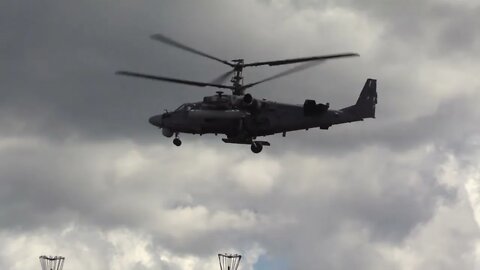 11.05.2022 Operation of Ka-52 attack helicopters in Ukraine