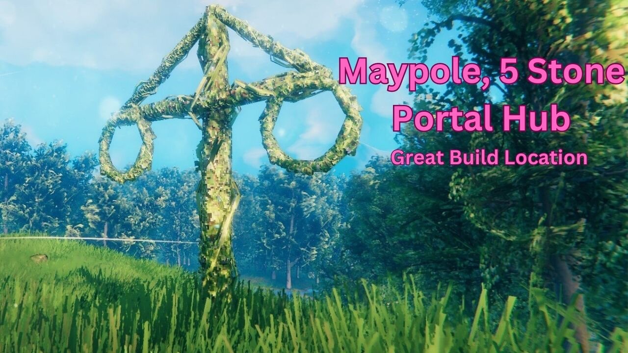 Valheim Seed - Maypole at a great bulding location - YR0dZlgvpF