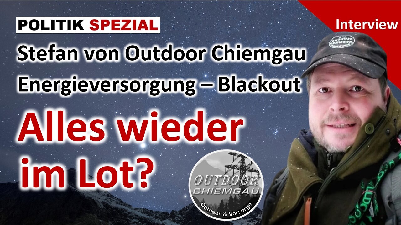 Ist die Energieversorgung für diesen Winter gesichert? | Interview mit Stefan von Outdoor Chiemgau