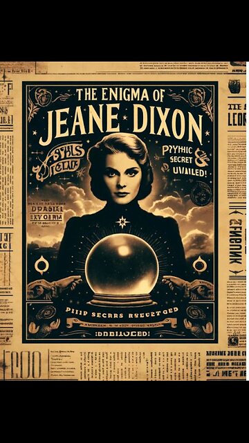 🔮✨ The Enigma of Jeane Dixon: Psychic Advisor to Four U.S. Presidents🌟💫