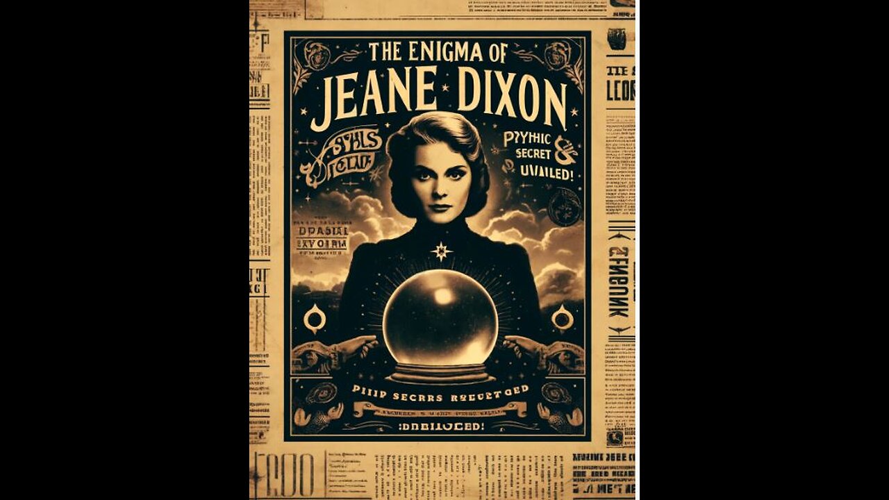 🔮✨ The Enigma of Jeane Dixon: Psychic Advisor to Four U.S. Presidents🌟💫