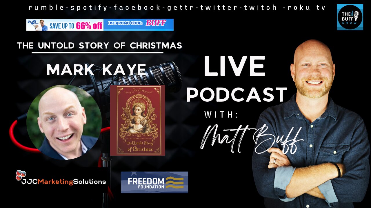 Mark Kaye - Matt Buff Show - The Untold Story of Christmas