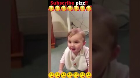 #funnybaby #cutebaby 😍😜😍🤗#2022 #shorts #shortvideo #funny #cute #kids😘 #love #comedy #compilation😜