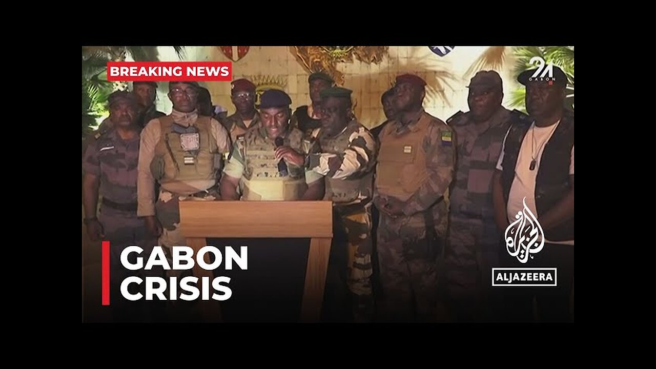 Gabon crisis_ Military officers say they have taken power