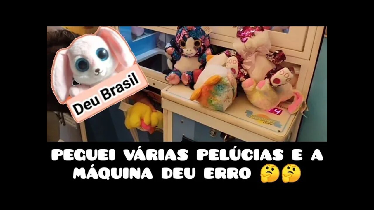 MÁQUINA DEU ERRO, DEPOIS QUE PEGUEI VÁRIO URSINHOS 😱🐻😱