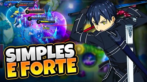 ELE É O HERÓI MAIS FÁCIL DE JOGAR NO MOBILE LEGENDS, MAS NÃO PRA MIM
