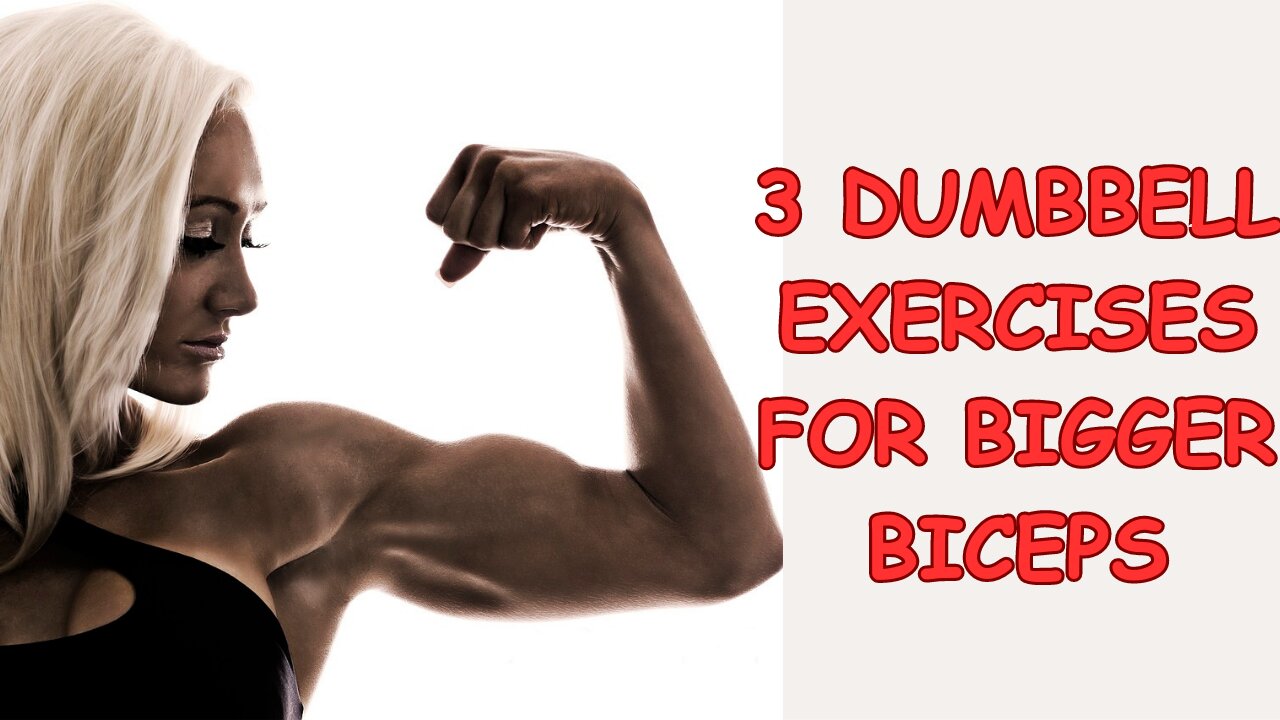 Bicep Blast: "Unveiling the Top 3 Exercises for Massive Biceps"