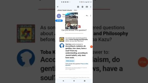 does Judaism believe gentiles have no soul? for Quora