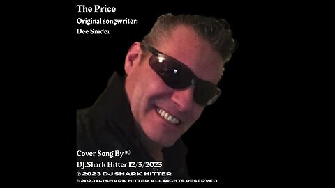 The Price Original songwriter: Dee Snider Cover Song By ® DJ.Shark Hitter 12/3/2023 #music #youtube