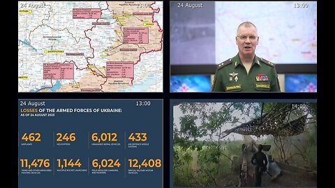 24.08.23⚡️ Russian Defence Ministry report on the progress of the deNAZIficationMilitaryQperationZ