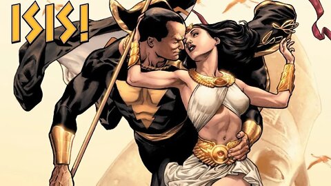 La Historia De "La Poderosa Isis" Esposa Y Consorte Real De Black Adam | Adrianna Tomaz - DC Comics