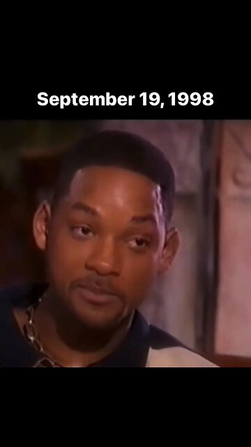 Interview with Will Smith in 1998 Where He Discussed Government Conspiracy Theories