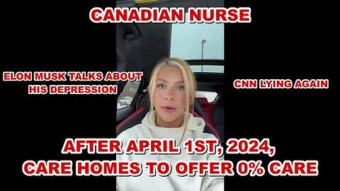 Care Homes to offer 0% care after April 1st | Eclipse Warning | Elon Musk depression