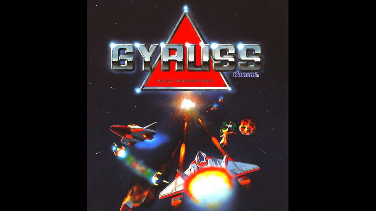 Streaming Gyruss 1983 for Mame Arcade emulator short.