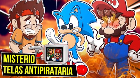 VERDADE ASSUSTADORA das TELAS Contra Pirataria de Vídeo Game