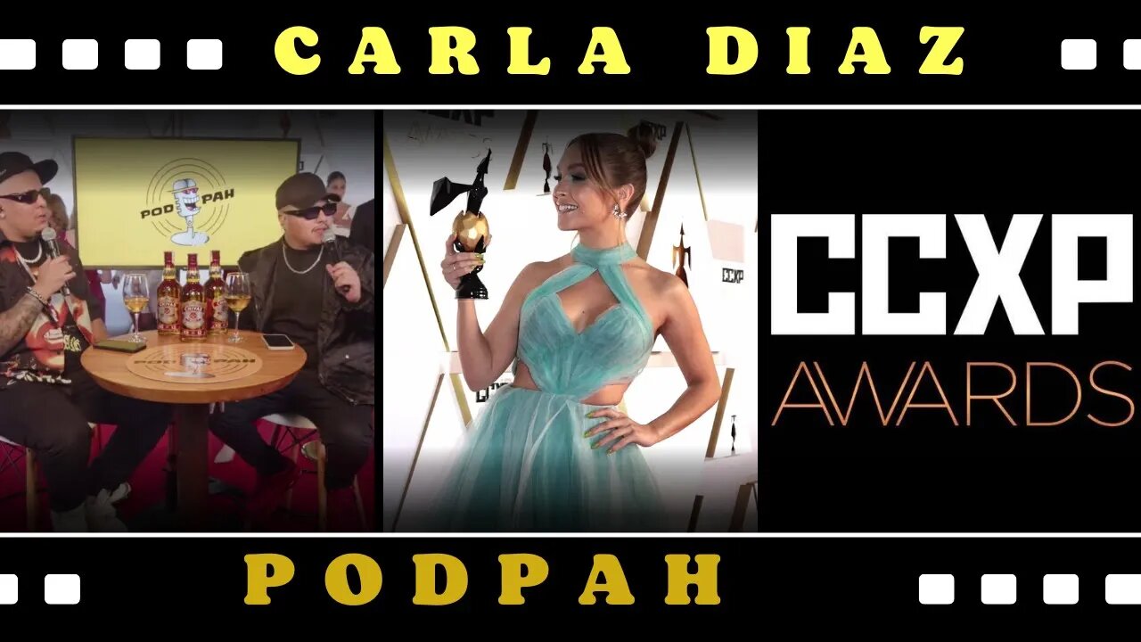 CARLA DIAZ NA CCXP ENTREVISTADA PELO PODPAH | PODPAH ESPECIAL CCXP AWARDS