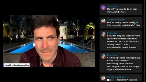 Friday Night 10MinuteMark Poolside Perspectives, Day 1,208 In A Row!