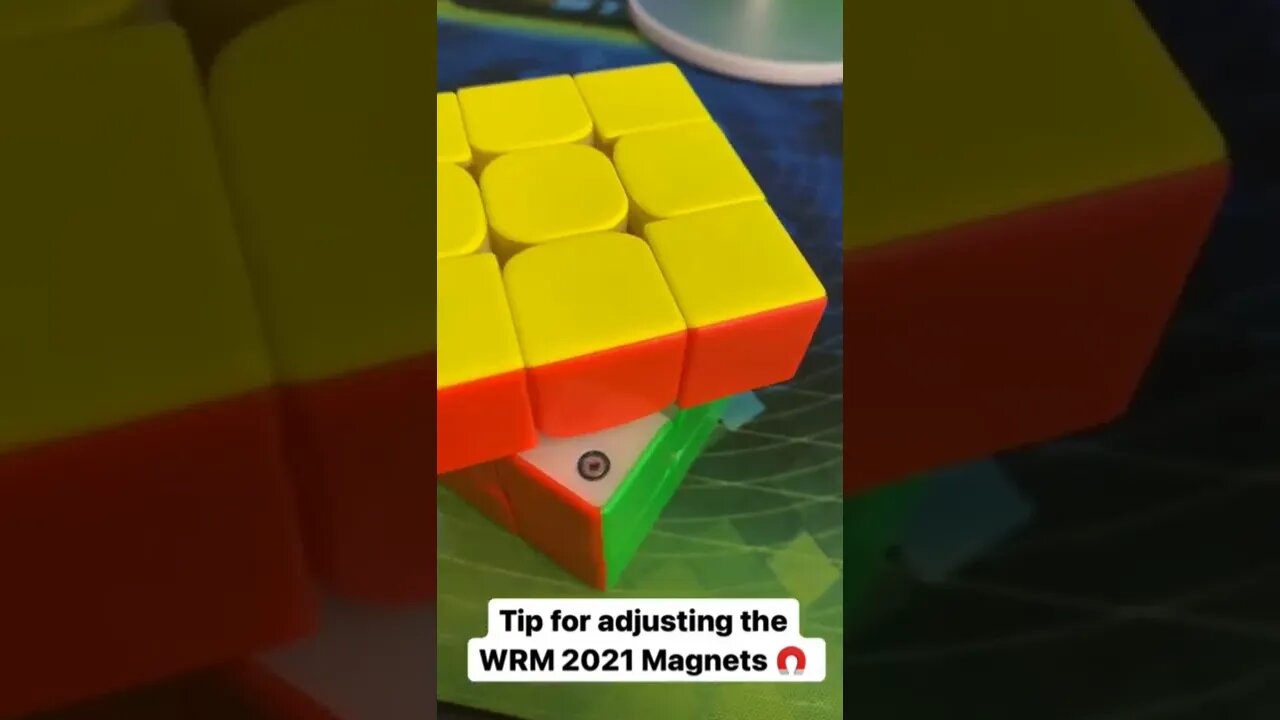 How to adjust Rubik's cube magnets #shorts #trending #cube #solve #magnet #short