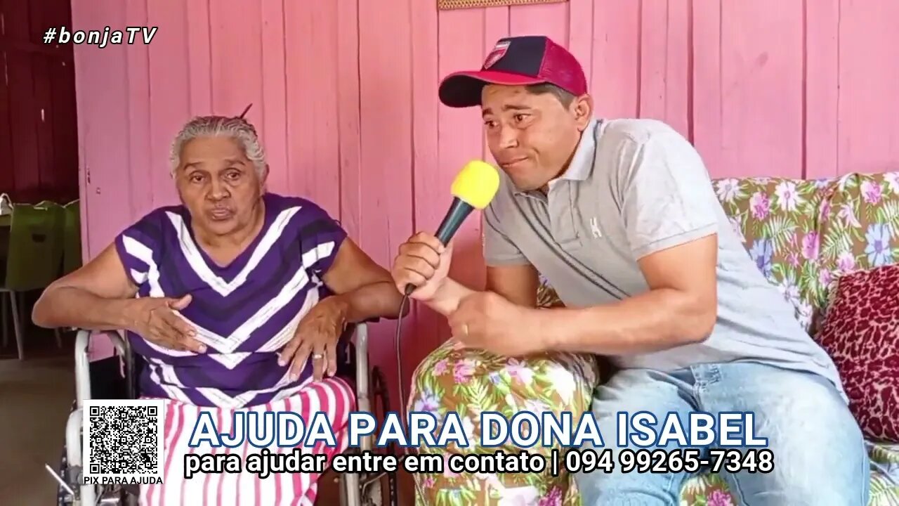 DONA ISABEL SONHA EM PODER ANDAR NOVAMENTE E PEDE AJUDA