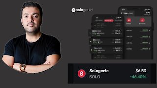 Sologenic +46% $1B Market Cap NFT Marketplace Launch Tokenized Stocks Bob Ras Interview $Solo AMA