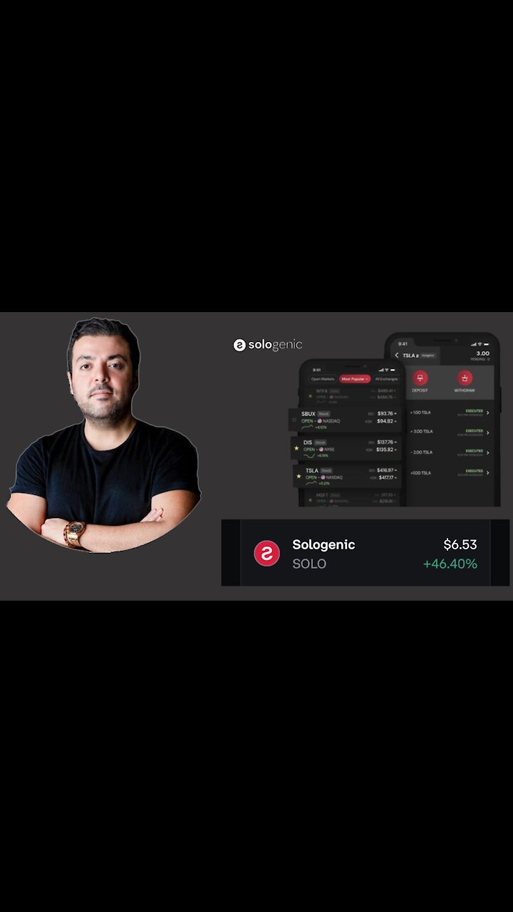Sologenic +46% $1B Market Cap NFT Marketplace Launch Tokenized Stocks Bob Ras Interview $Solo AMA