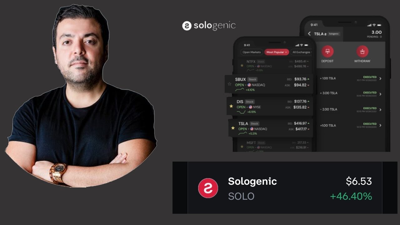 Sologenic +46% $1B Market Cap NFT Marketplace Launch Tokenized Stocks Bob Ras Interview $Solo AMA