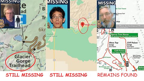 His Remains were found 7 years later | Three Disappearances that happened in National Parks