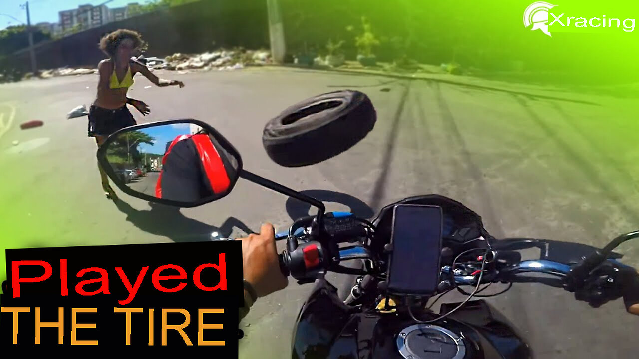 Motorcycle Scares #1 Motorcycle accidents destruction police chase