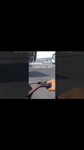 De bike próximo à padaria Remar [ Cabo Frio, RJ] #shorts