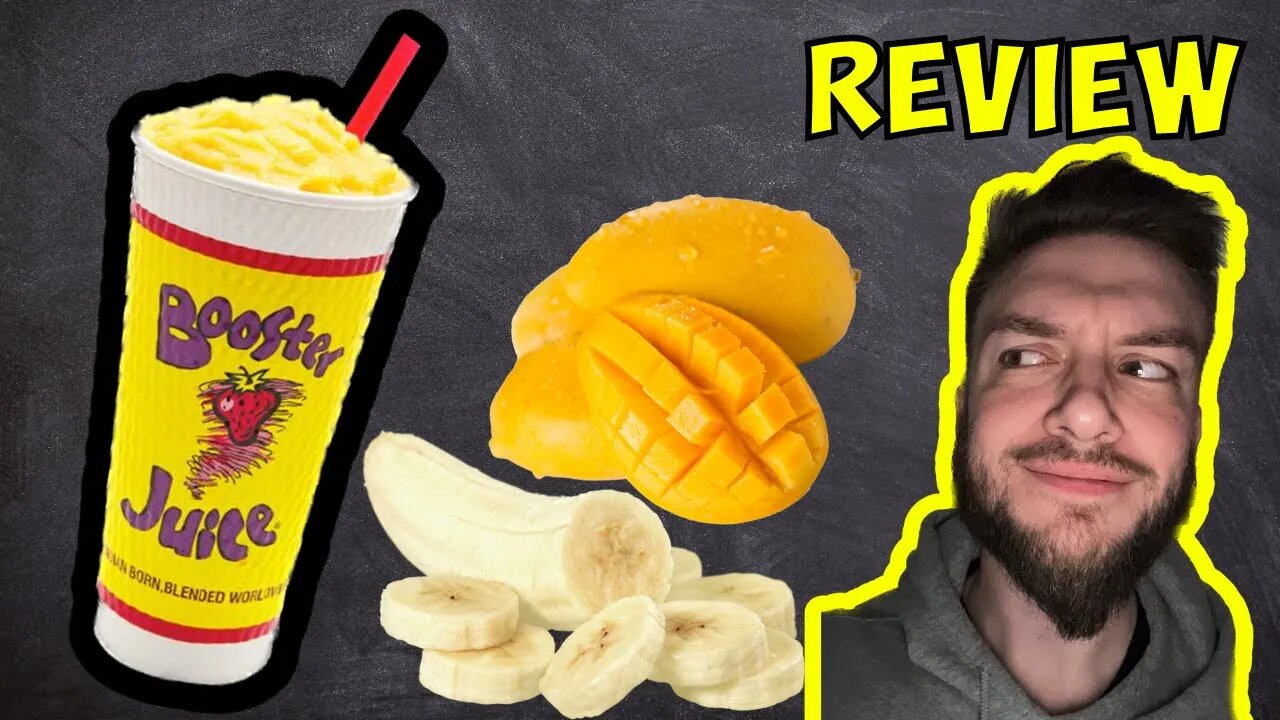 Booster Juice Banango Burst Protein Smoothie Review