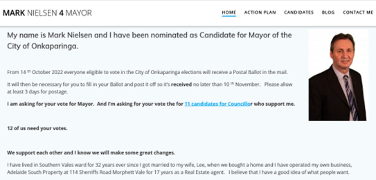 Discussion with 2022 Onkaparinga Council Mayoral Candidate Mark Nielsen